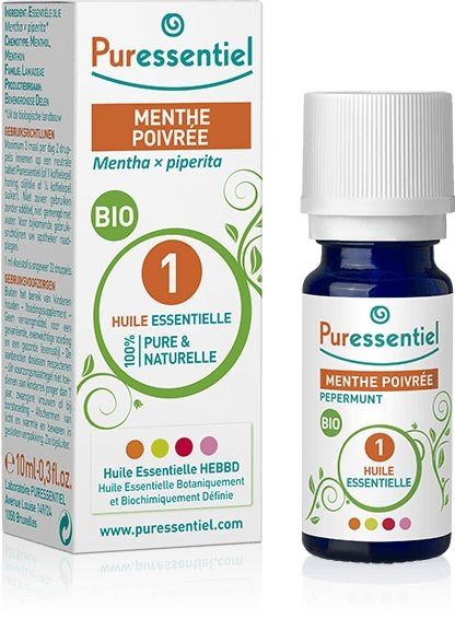 Huile essentielle Menthe Poivrée bio - Puressentiel - 10ml ou 30ml