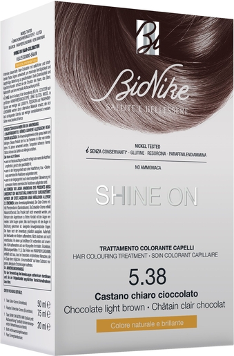 BioNike Shine On Verzorgingsproduct Haarkleuring 5.38 | Kleuringen