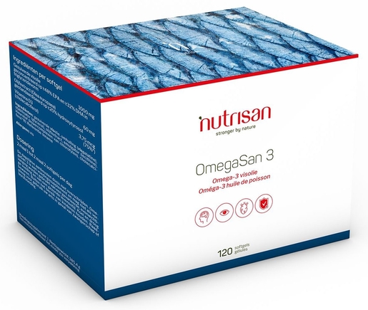 Nutrisan OmegaSan 3 120 Gélules | Circulation