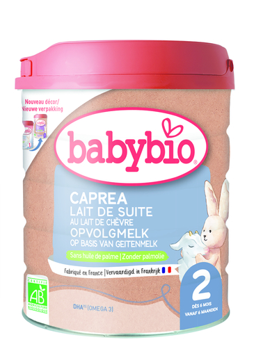 Babybio Caprea 2 Geitenmelk 800 g | Melk 2de leeftijd