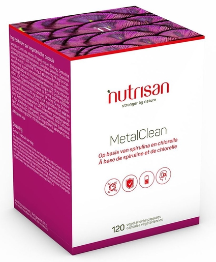 Nutrisan MetalClean 120 Capsules | Lever