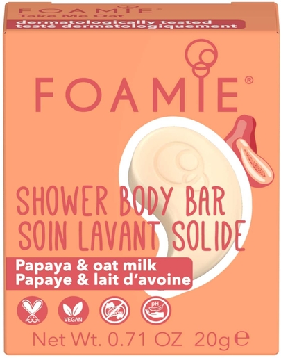 Foamie 2-in-1 Body Bar Oat To Be Smooth 80 g | Dagelijkse hygiëne