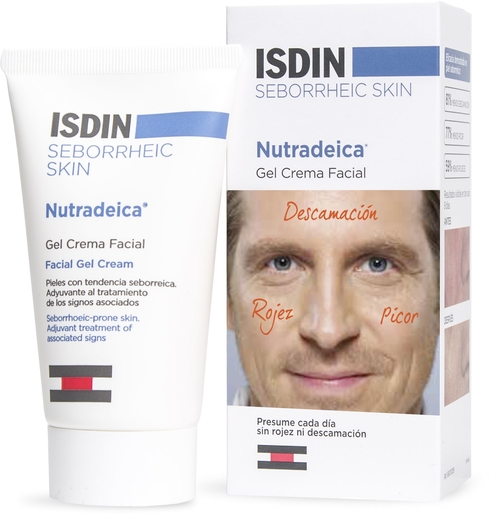 ISDIN Nutradeica Seborrheic Skin Gel Crème Visage 50ml | Acné - Imperfections