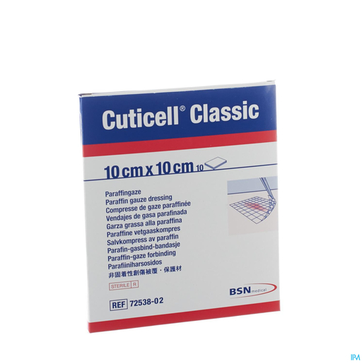 Cuticell Classic Cp Gaze 10,0x10cm 10 7253802