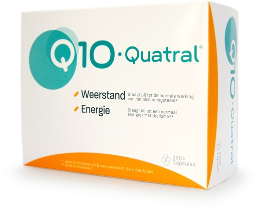 Q10 Quatral 2x84 Capsules | Natuurlijk afweersysteem - Immuniteit