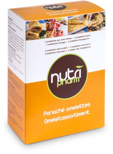 Nutripharm Panachés Omelet 7 Zakjes | Eiwitdiëten