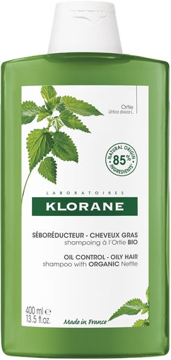 Klorane Shampoing à l&#039;Ortie 400ml | Shampooings