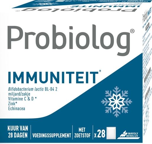 Probiolog Immuniteit 28 Zakjes | Calcium - Vitamine D