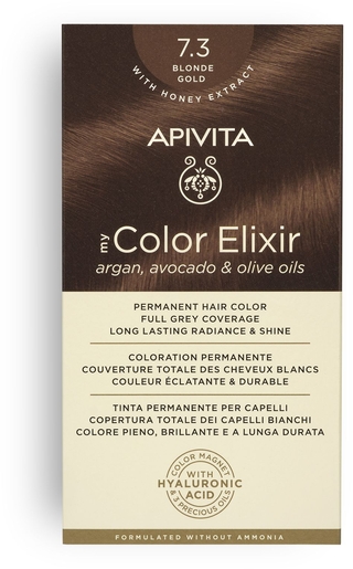 Apivita My Color Elixir 7.3 Goudblond | Kleuringen