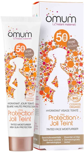 Omum Ma Protection Mooie Teint Hydra Dag SPF50+ 40 ml | Bioproducten