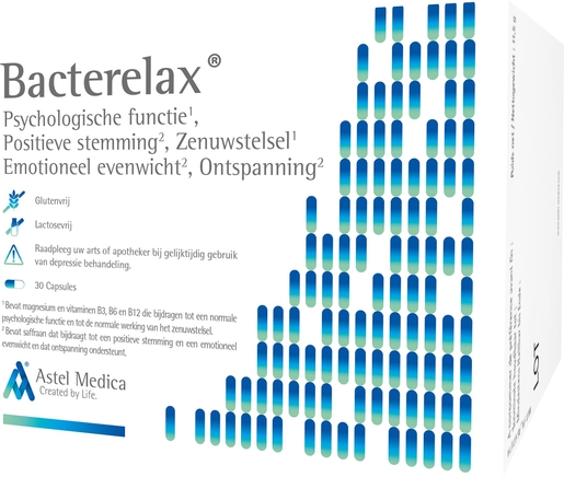 Bacterelax 30 Capsules | Welzijn