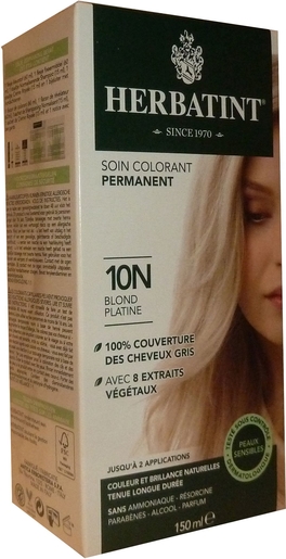 Herbatint Blond Platine 10N | Coloration