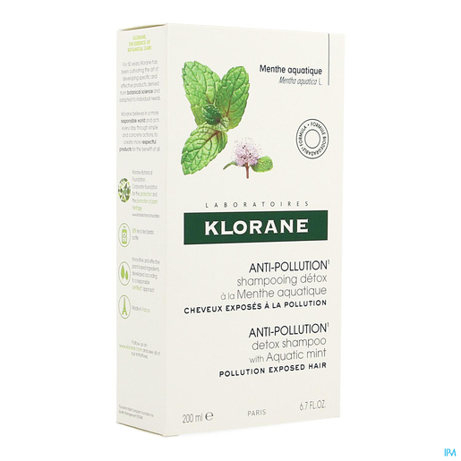 Klorane Shampoo Watermunt 400 ml | Shampoo