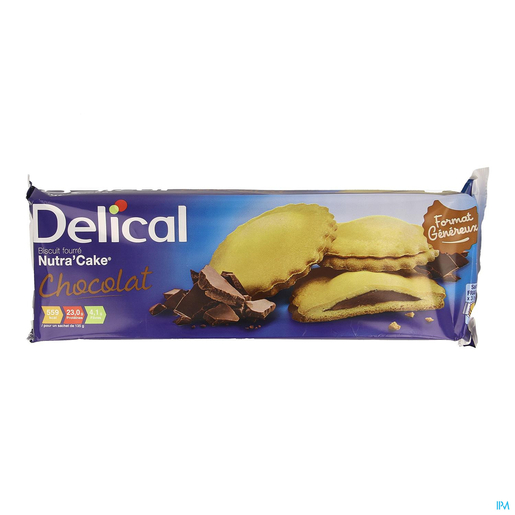 Delical Nutra Chocoladecake 3x3 | Dieetproducten
