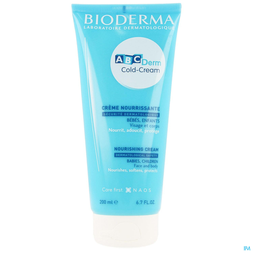 Bioderma ABC Derm Cold Cream Gezicht Lichaam 200 ml | Droge huid - Hydratatie