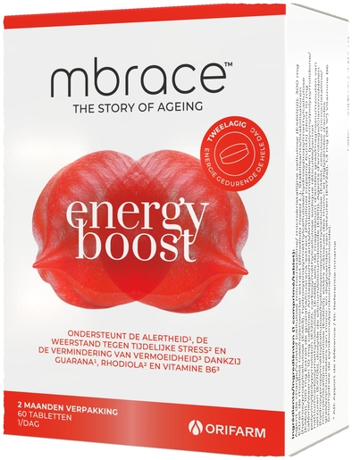 Mbrace Energy Boost 60 Capsules | Stress - Ontspanning