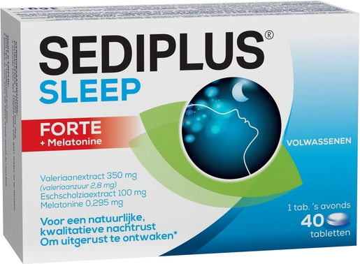 Sediplus Sleep Forte 40 Tabletten | Nachtrust