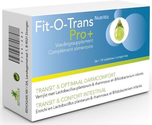 Fit-O-Trans Pro+ Nutritic 54 Tabletten | Vertering - Transit