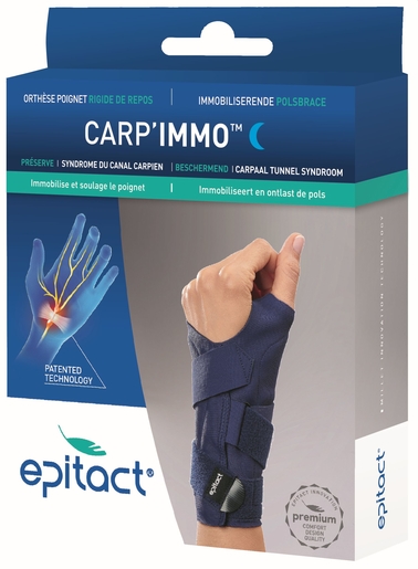 Epitact Carp&#039;immo Attelle Poignet Droite S | Bandagisterie - Orthopédie