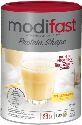 Modifast Protein Shape Milkshake Vanille 540g | Régimes protéinés