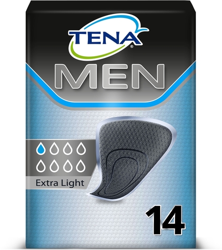 TENA Men Protective Shield Extra Light - 14 pièces | Bandagisterie