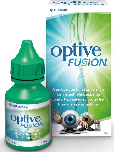 Optive Fusion Steriele Oplossing 10ml | Oculaire droogte