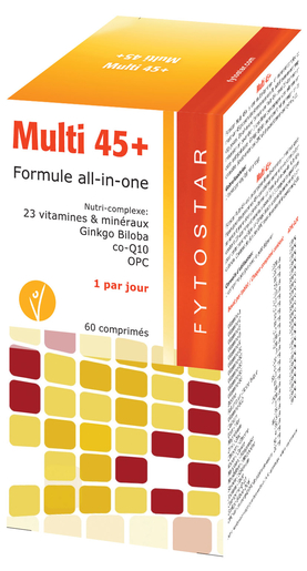 Fytostar Multi 45+ 60 Comprimés | Multivitamines