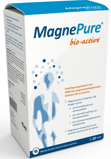 MagnePure Bio-Active 30 Poedersticks | Magnesium