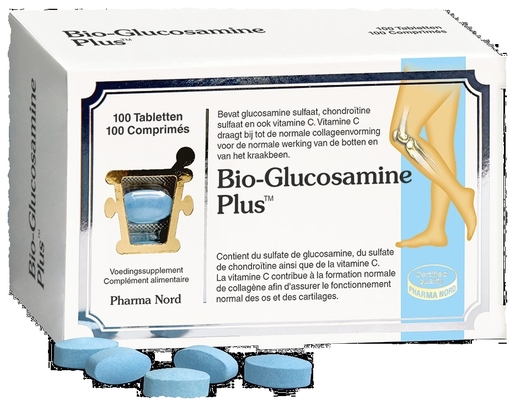 Bio-Glucosamine Plus 100 tabletten | Gewrichten - Artrose