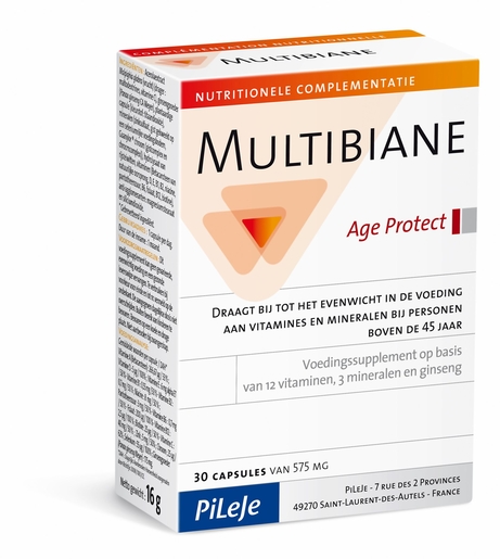 Multibiane Age Protect 30 Gélules x575mg | Forme - Energie