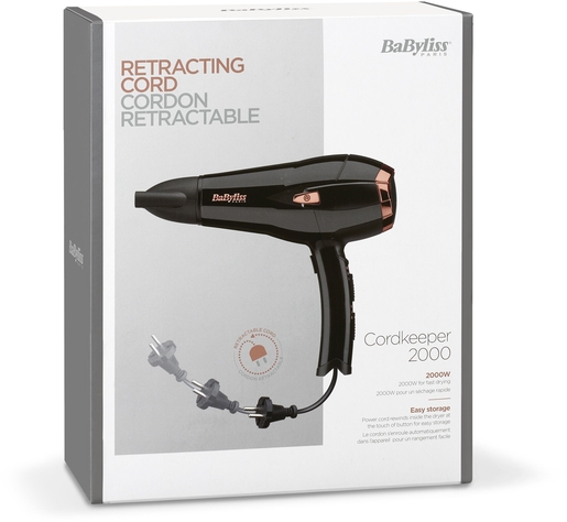 Babyliss Seche-cheveux Cordkeeper 2000