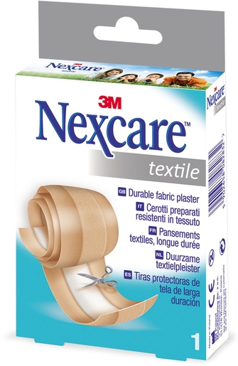 Nexcare 3M Textielband 1m x 6cm | Verbanden - Pleisters - Banden