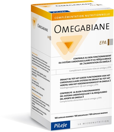 Omegabiane Epa 80 Capsules | Omega 3 - Omega 6