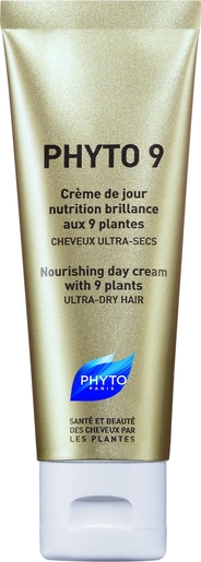 Phyto 9 Crème Jour Cheveux Très Secs 50ml | Soins nutritifs et regénérants