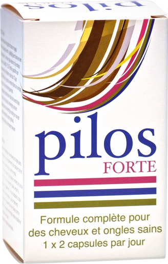 Pilos Forte 2 x 30 Capsules | Vitamines - Chute de cheveux - Ongles cassants