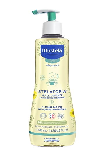 Mustela Stelatopia Reinigingsolie AH 500 ml | Bad - Toilet
