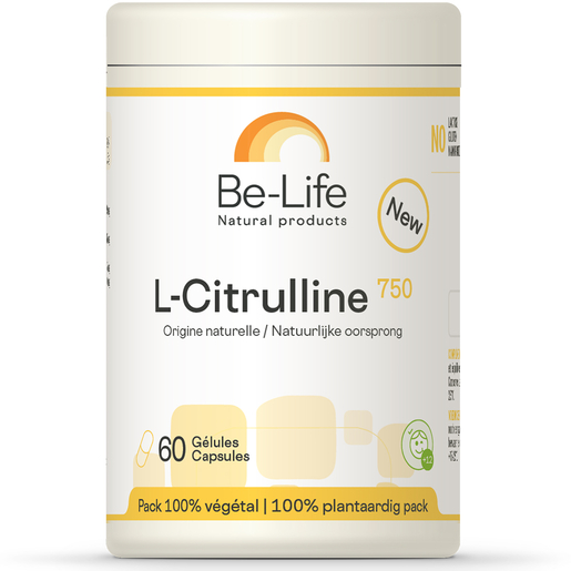 Be Life L Citrulline 750 60 Capsules | Vruchtbaarheid