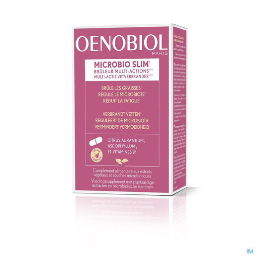 Oenobiol Microbio Slim 60 Capsules | Voedingssupplementen