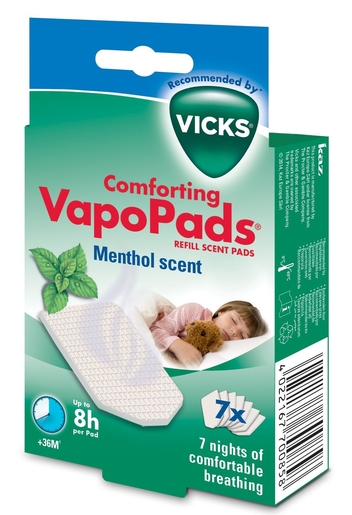 Vicks VH7 VapoPads 7 Navullingen | Hulp bij het ademhalen