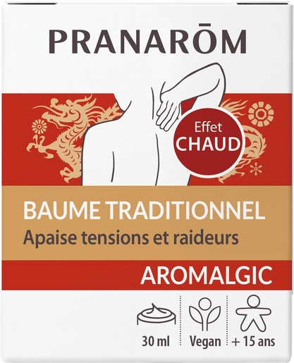 Pranarôm Aromalgic Traditionele Balsem 30 ml | Spieren - Gewrichten - Spierpijn