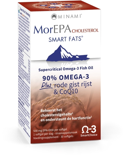 MorEPA Cholesterol Smart Fats 30 Softgels | Visolie