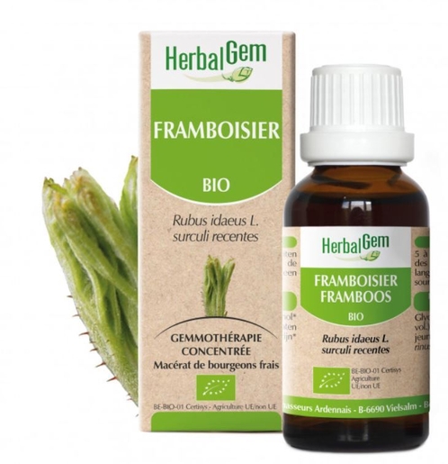 Herbalgem Framboos Bio 30 ml | Welzijn voor vrouwen