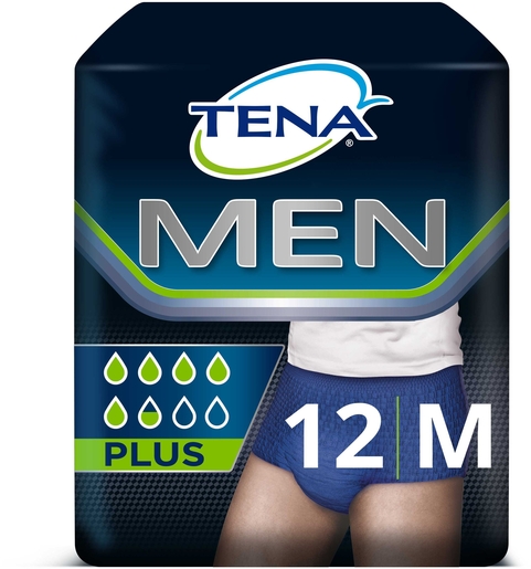 TENA Men Active Fit Pants Medium - 12 stuks