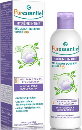 Puressentiel Hygiene Intime Gel Lavant Bio 250ml | Hygiène