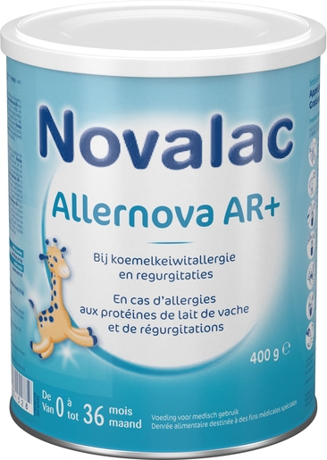 Novalac Allernova AR+ Poudre 400g | Lait spécifique