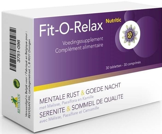 Fit-o-relax Nutritic Comp 30 | Nachtrust
