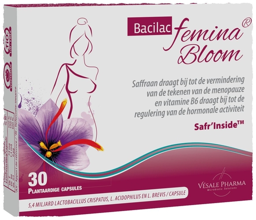 Bacilac Femina Bloom 30 Capsules | Menopauze