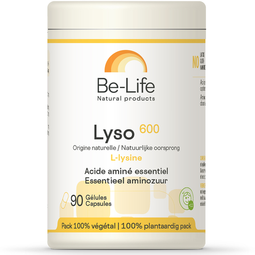 Be Life Lyso 600 90 Capsules | Aminozuren