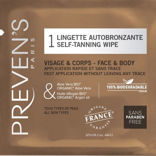 Preven&#039;s Lingette Autobronzantes 5 pièces | Autobronzants