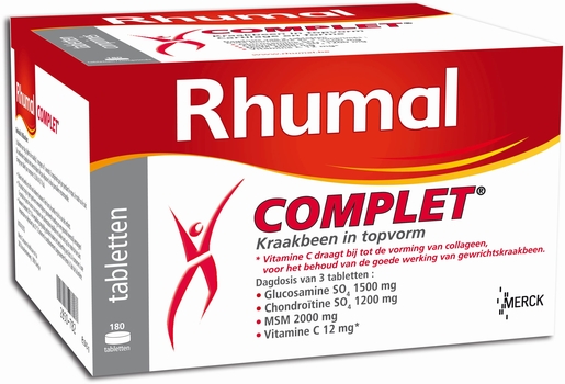 Rhumal Complet 180 Tabletten | Gewrichten - Spieren - Botten